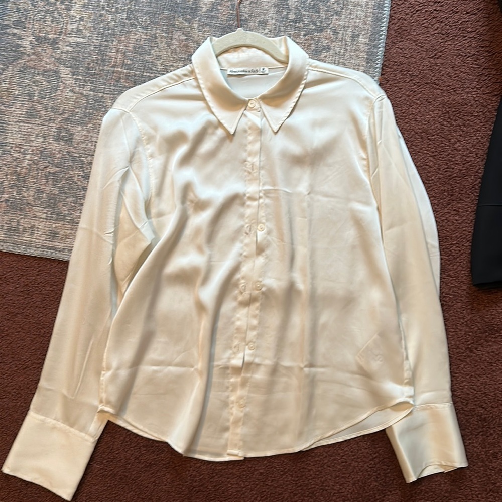 Abercrombie Silk Button Up - image 1